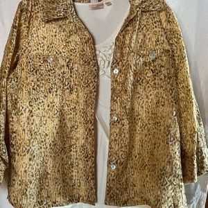 2 piece jacket and top